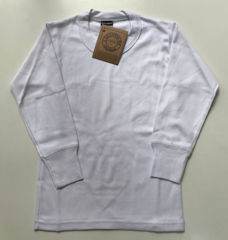 Camiseta Interlock Blanca